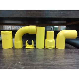 คอนเนคเตอร์ลดขนาดสีเหลือง ขนาด 3หุน 3/8 4หุน 1/2 6หุน 3/4  ใช้ล็อคท่อร้อยสายไฟ ขายส่ง ขนาดมาตรฐาน สีเหลือง ใช้งานดี ทนต่