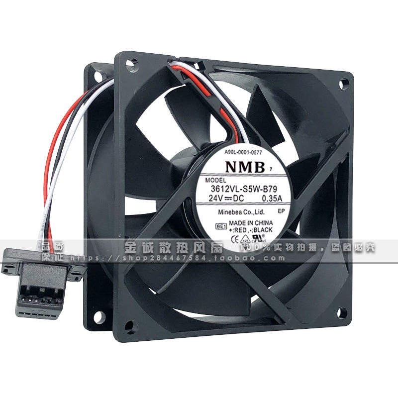 Ventola Di Raffreddamento NMB 2406VL-S5W-B79 24V 0.14A Per FANUC (1 Pezzo)