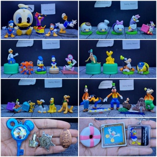 Donald Duck Goofy Disney figure model gachapon โดนัลด์ ดั๊ก กูฟฟี่ ดิสนีย์ ฟิกเกอร์ โมเดล กาชาปอง พวงกุญแจ