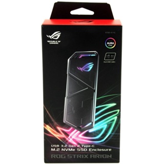 ASUS ROG Strix Arion M.2 NVMe SSD Enclosure (90DD02H0-M09000) - USB 3.2, 10 Gb/s