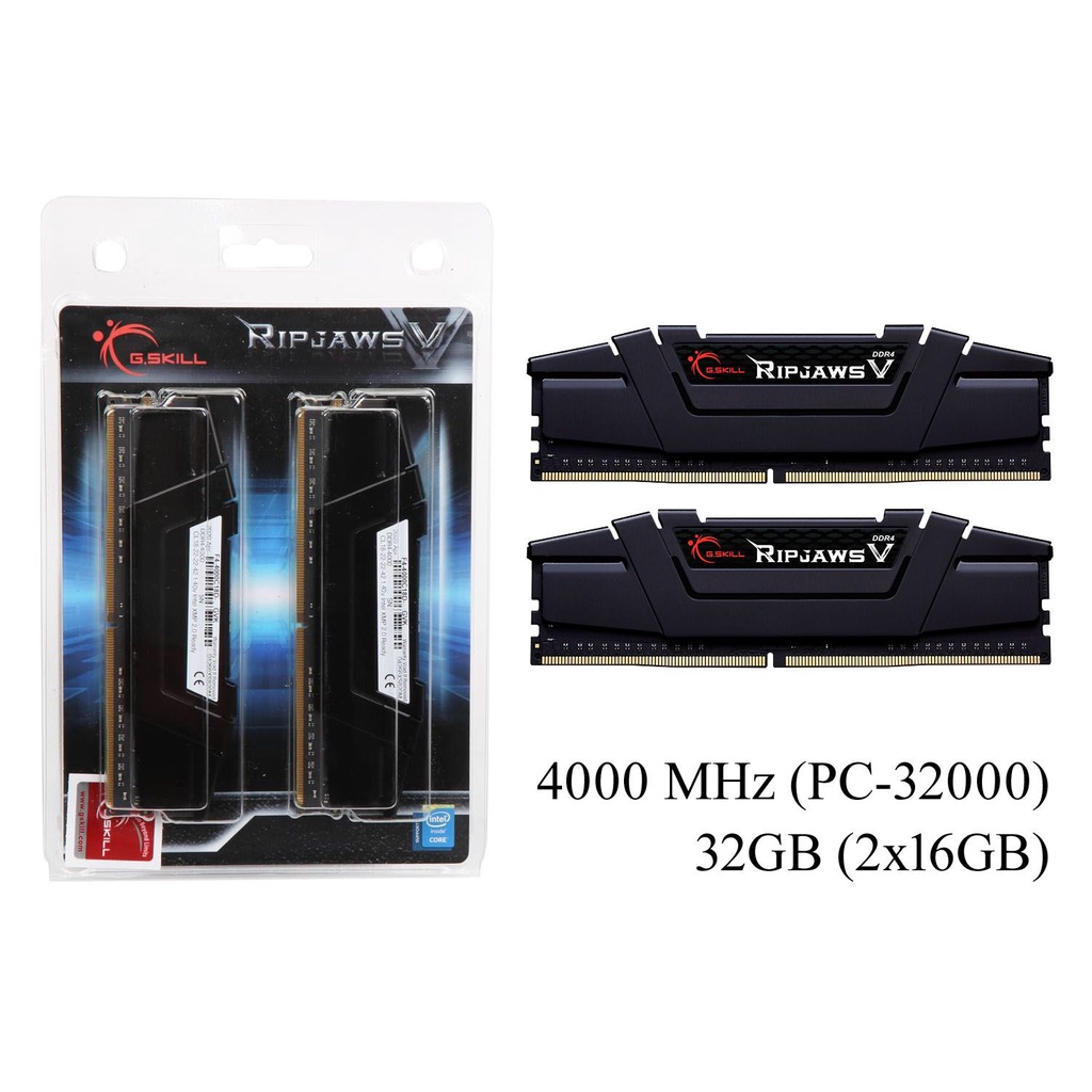 F4-3600c18d-32gvk Compatibility Kit Ram Gskill /3600 (2x16GB) C18