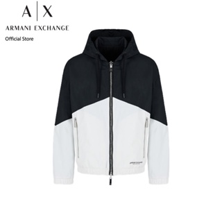 AX Armani Exchange เสื้อแจ็คเก็ตผู้ชาย รุ่น AX 6RZBL1 ZN2PZ22CG - สีขาว