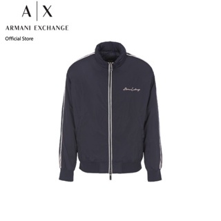 AX Armani Exchange เสื้อแจ็คเก็ตผู้ชาย รุ่น AX 6RZBL6 ZN2UZ1583 - สีกรมท่า