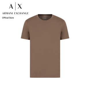 AX Armani Exchange เสื้อยืดผู้ชาย รุ่น AX 8NZT74 ZJA5Z1784 - สีน้ำตาล