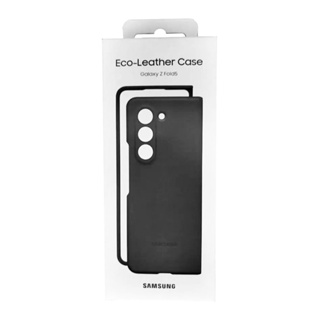 Samsung Official Galaxy Z Fold5 Eco-Leather Case ( Black ), EF-VF946PBEGWW