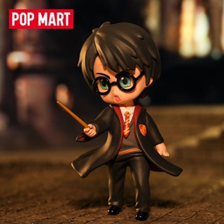 ■POPMART Bubble Mart Harry Potter Wizarding World Series ยืนยันเทรนด์เครื่องประดับรอนและไม้กายสิทธิ์