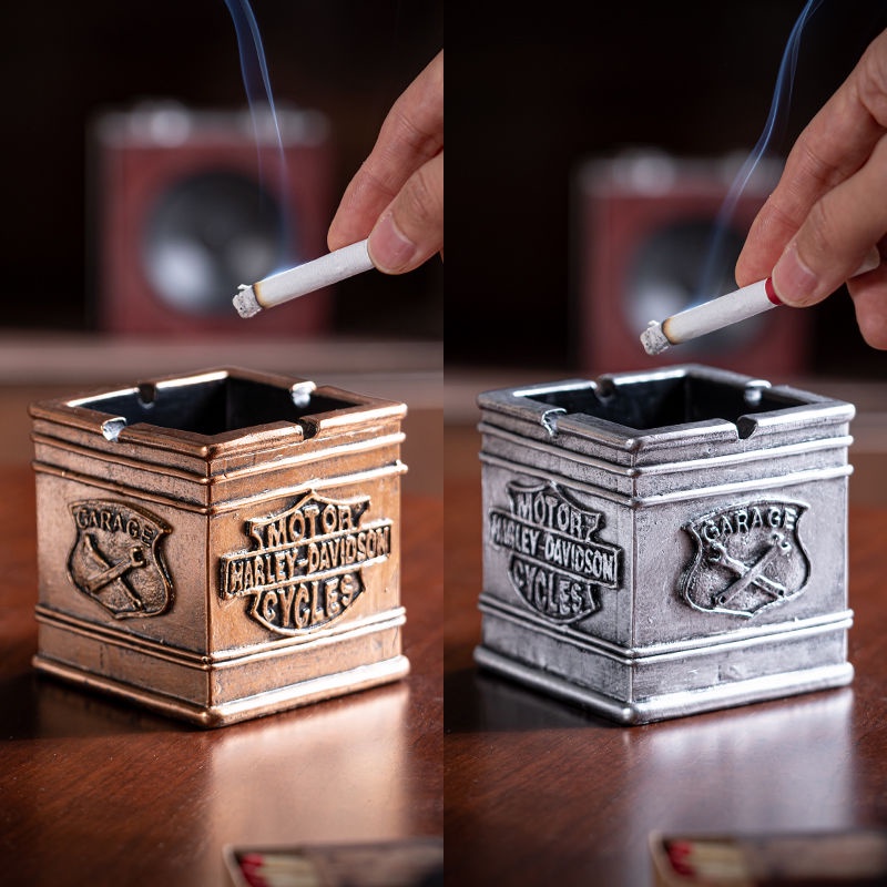 อเมริกัน-retro-ashtray-แนวโน้มบุคลิกภาพห้องนั่งเล่นบาร์ร้านอาหารเดสก์ท็อปตกแต่ง