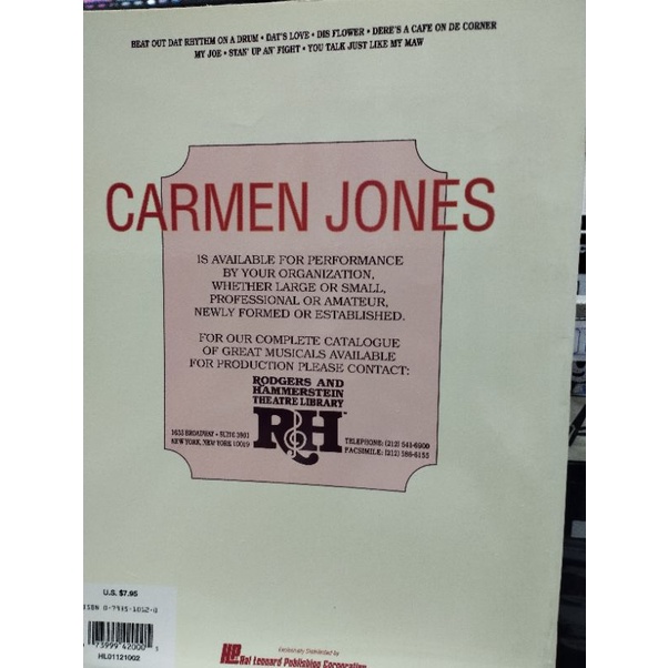 carmen-jones-vocal-selection-073999420005