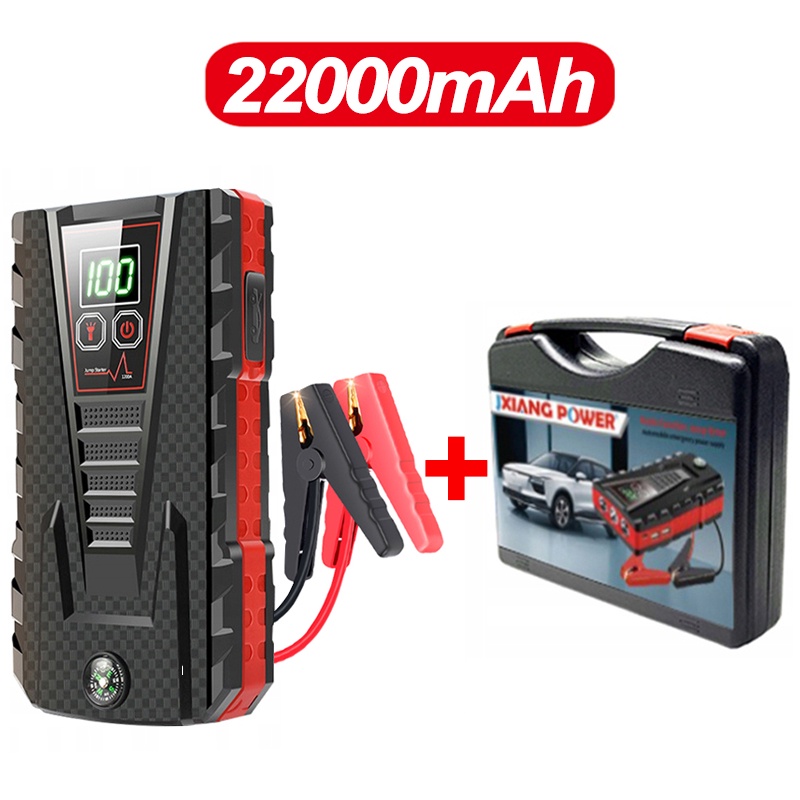 Jump Starter Powertech 22200mAh - 12V/24V Portable Battery Booster With ...