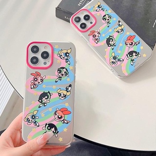 C279 [พร้อมส่งในไทย🐝] เคสไอโฟน iPhone เคสพัฟพัฟเงินกล้องชมพู