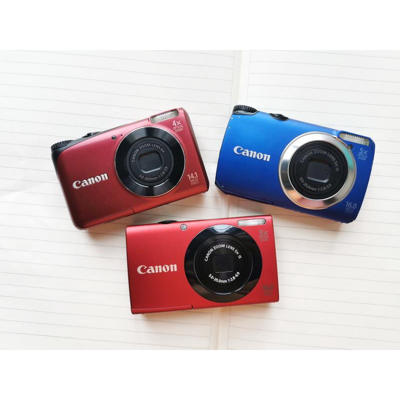 canon-canon-a3400-a3300-a4000-กล้องดิจิตอลมือสองเหมือนฟิล์ม-ccd-ย้อนยุคกล้องเก่า