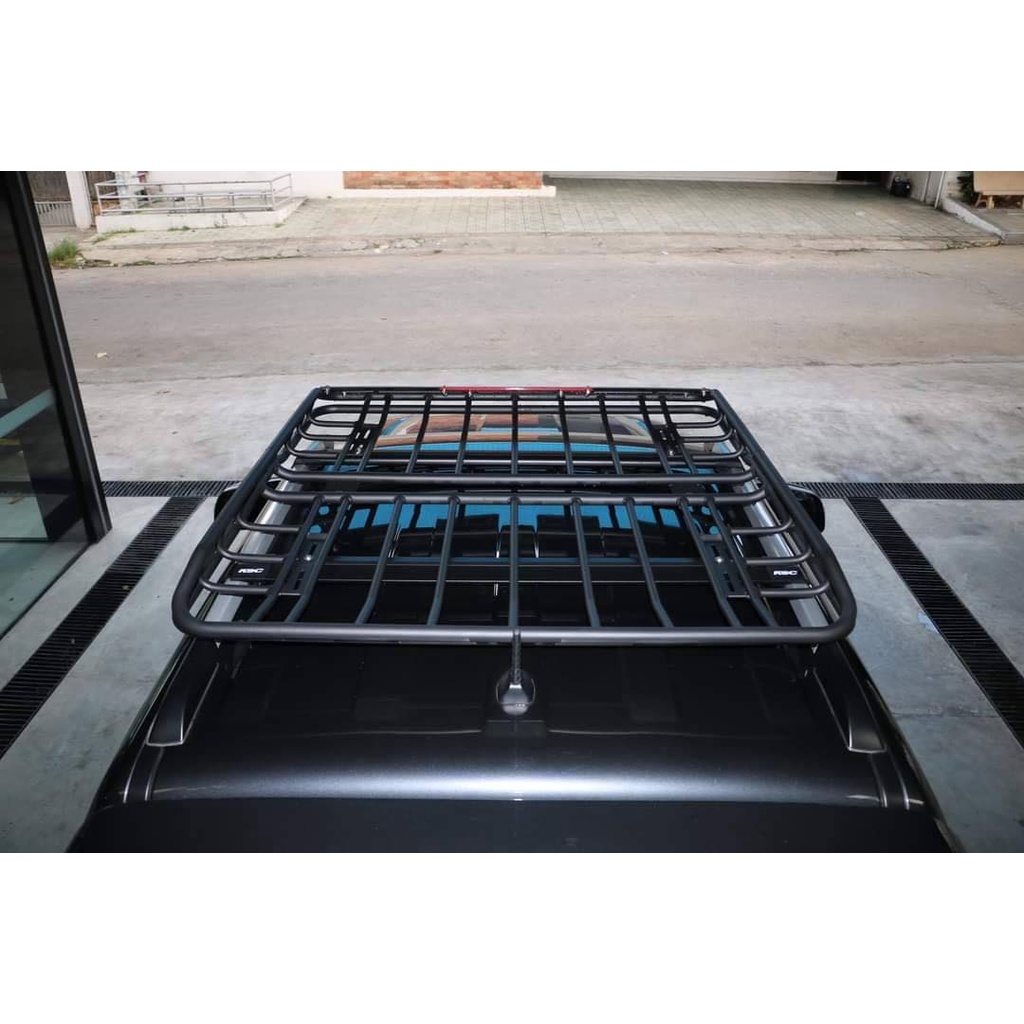 roof-rack-แร็คบรรทุกสัมภาระ-size-m-116-x125-x11cms-สีดำ-วัสดุอลูมิเนียม