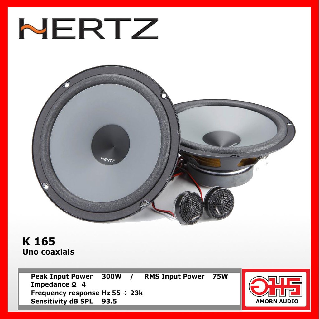 hertz-uno-k165-300w-2-way-ลำโพงแยกชิ้น-amorn-audio