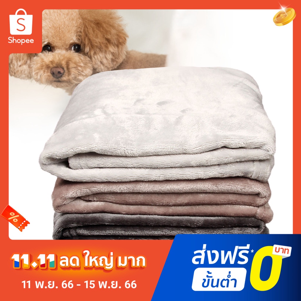 pota-ที่นอนผ้าห่ม-ผ้าสักหลาด-แบบนิ่ม-ให้ความอบอุ่น-แฟชั่นฤดูหนาว-สําหรับสัตว์เลี้ยง-สุนัข-แมว
