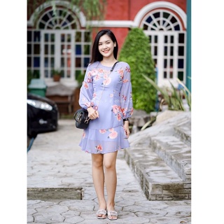 Chic No.9 : ชุดเดรส Dress - Luxury Dress 👋ปัดซ้ายที่รูปเพื่อดูขนาดสินค้า