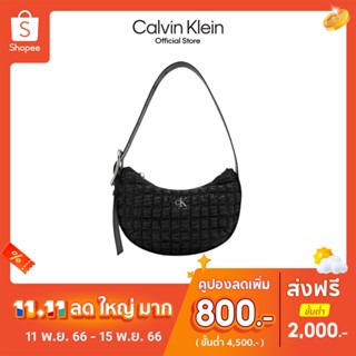 CALVIN KLEIN กระเป๋าสะพายไหล่ผู้หญิง รุ่น DH3442 001 - สีดำ