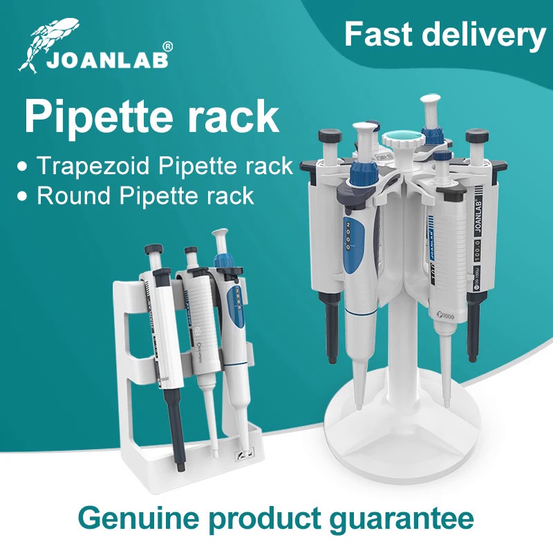 JOANLAB Laboratory Pipette Rack Trapezoid Pipette Stander And Round