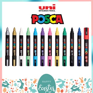 มีสีใหม่ ปากกายูนิมาร์คเกอร์ UNI รุ่น POSCA 3M และ 5M