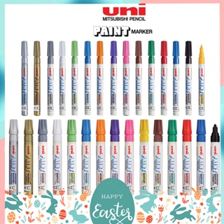 ปากกาเพ้นท์ UNI PAINT MARKER ขนาด 1.0 &amp; 2.0 MM สำหรับอุตสาหกรรม