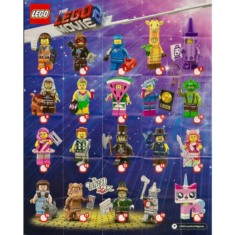 LEGO 71023 THE LEGO MOVIE 2 Minifigures ของแท้ มือ1 | Shopee Thailand