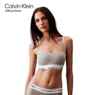 Calvin Klein Modern Cotton Lightly Lined Bandeau Bra - Calvin