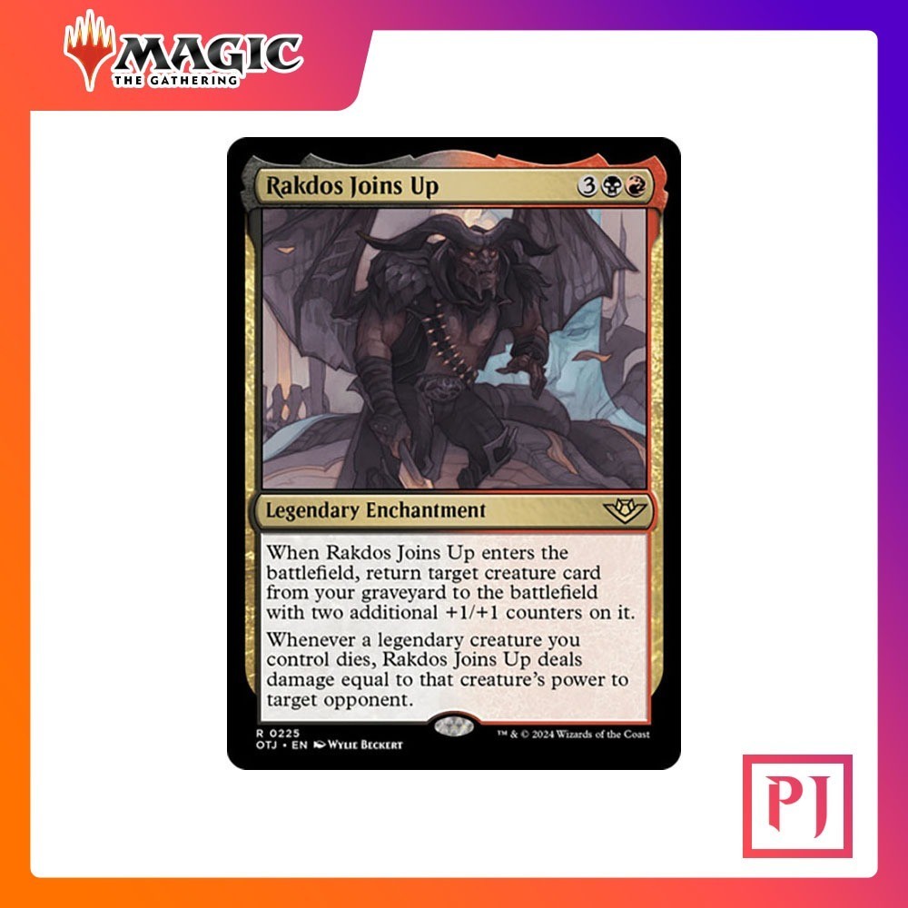 [MTG] Rakdos Joins Up [OTJ] [MULTI] [RARE] [NORMAL] [ENG] (การ์ดเมจิค ...