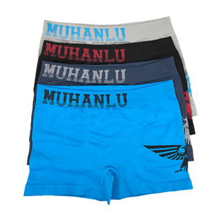 โปรโมชั่น Flash Sale : [ซื้อครบ 30.- ลดค่าส่ง 80.-] กางเกงใน กางเกงชั้นใน ซับในผู้ชาย ฟรีไซส์ เอว 28-44นิ้ว สำหรับวัยรุ่นชายไทย MUNHANLU