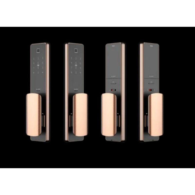 **ออกใบกำกับภาษีได้** รุ่น K300 Push & Pull Smart lock ประตูดิจิตอล ...