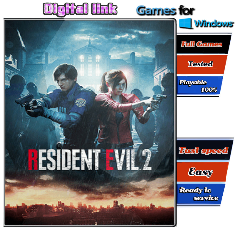 Resident Evil 2 2019 Deluxe Edition Biohazard RE:2 Remake เกม PC Game ...