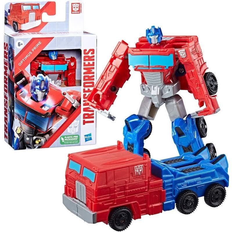 Transformers Authentics Bravo Optimus Prime Action Figure Shopee Thailand