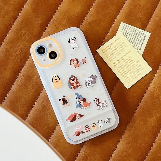 c240-พร้อมส่งในไทย-เคสไอโฟน-iphone-เคสขาตั้งมะหมา-ซิลิโคนขาวขุ่น