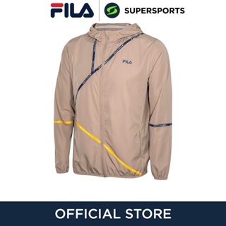 FILA Sportive เสื้อแจ็คเก็ตออกกำลังกายผู้ชาย
