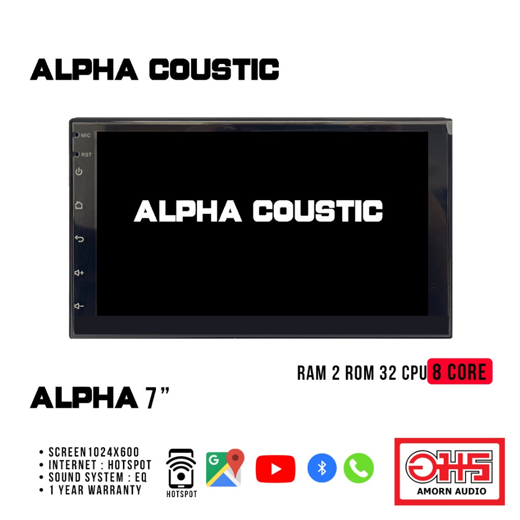 alpha-coustic-7-นิ้ว-ram-2gb-rom-32gb-cpu-8core-จอแอนดรอย-จอติดรถยนต์-android-v12-จอแอนดรอยติดรถยนต์-amornaudio