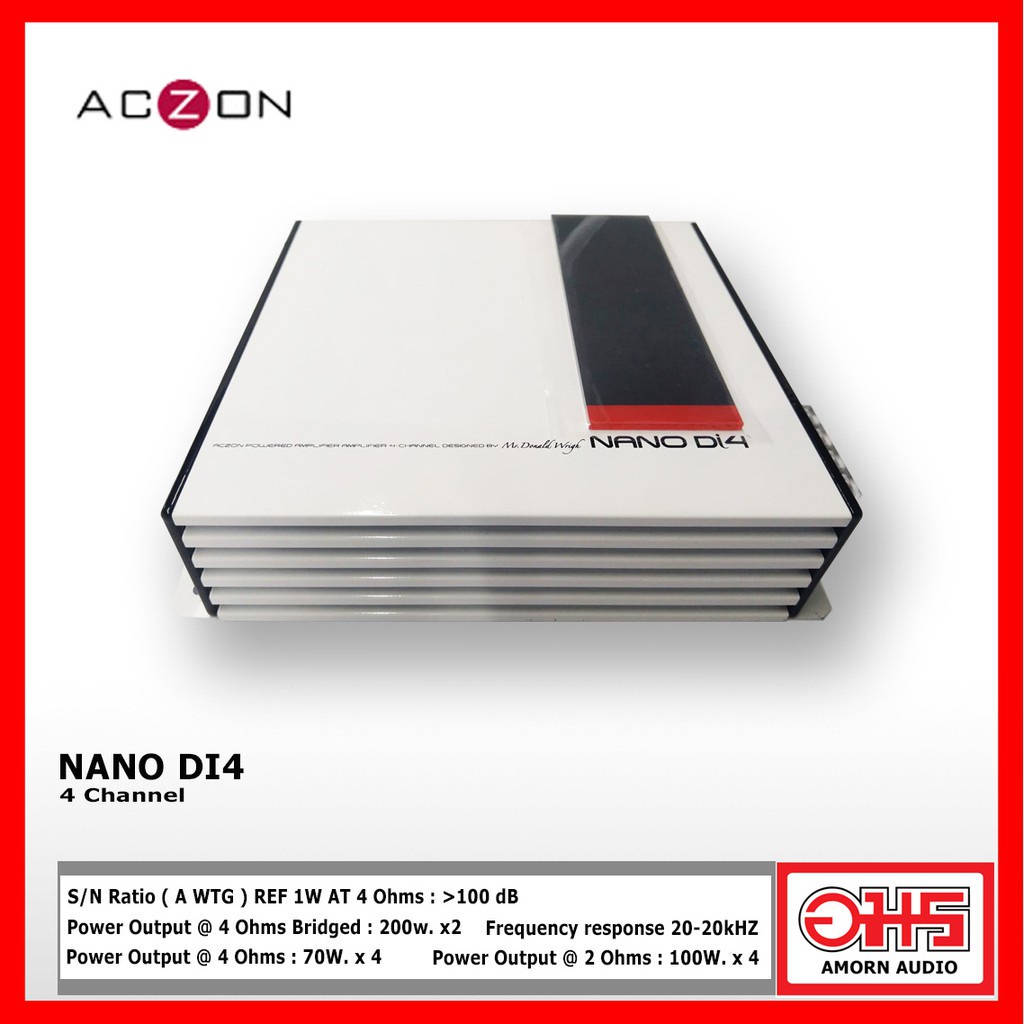 aczon-nano-di4-เพาเวอร์แอมป์-ขนาด-4-แชนแนล-amornaudio-อมรออดิโอ