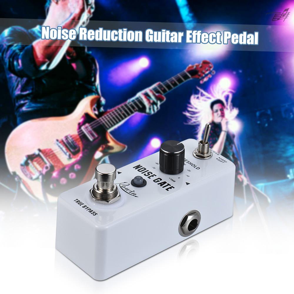 Rowin Noise Gate Noise Reduction Guitar Effect Pedal 2 Modes Aluminum