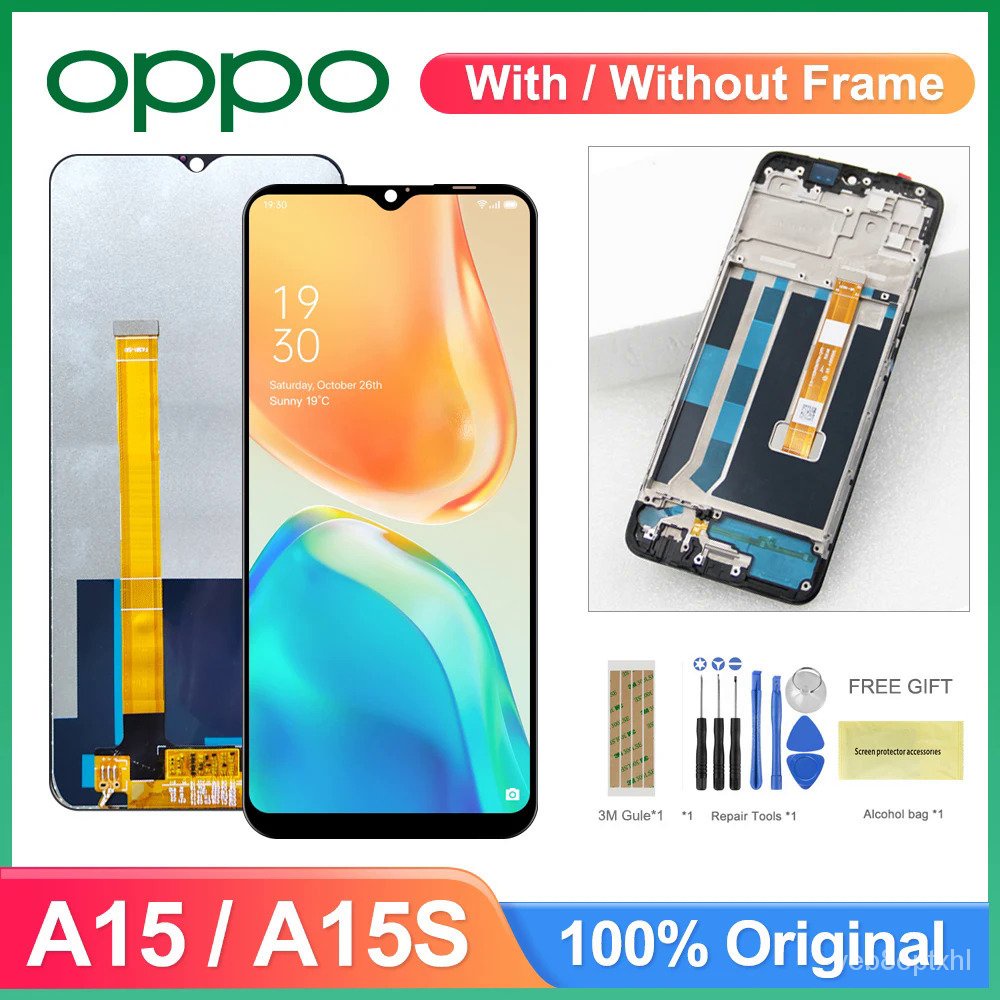 6.52 "; ต้นฉบับ Oppo A15S CPH2179เปลี่ยนหน้าจอ,สำหรับ Oppo A15 CPH2185 ...