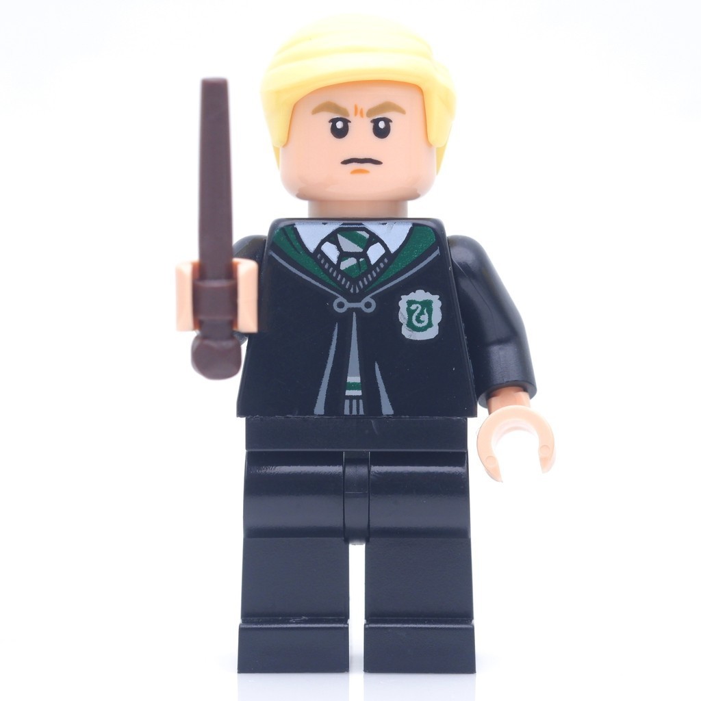 LEGO Draco Malfoy Slytherin Black Robe Theme Harry Potter *new | Shopee ...