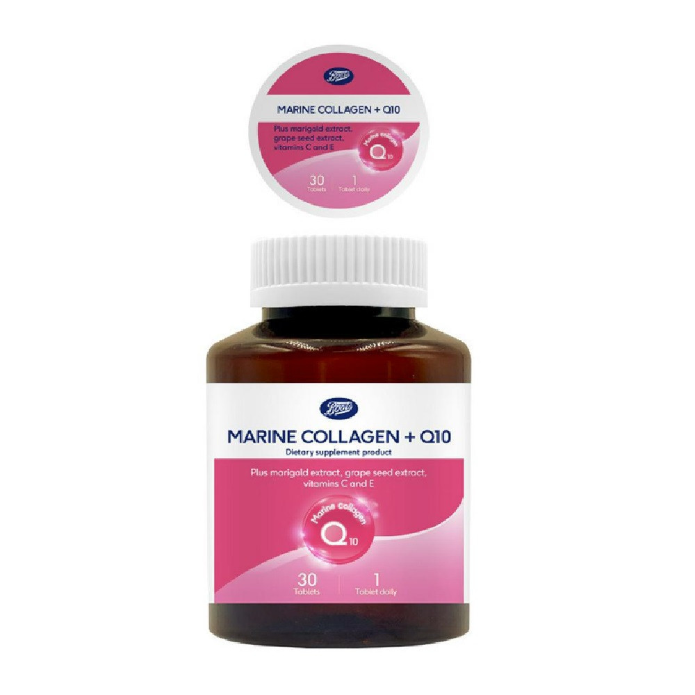 Boots Marine Collagen + Q10 (Dietary Supplement Product) บู๊ทส์ มารีน