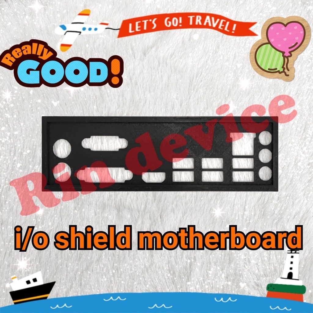 ฝาหลังเมนบอร์ด asus b450m-a i/o shield mainboard | Shopee Thailand