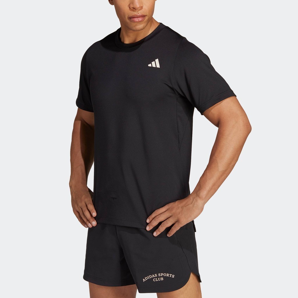 adidas Training & Gym & Training Sports Club Graphic Tee Men Black ...