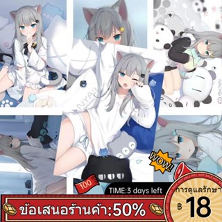 ℗☫♟ขนนกแมว Shizuku โปสเตอร์หอพักภาพจิตรกรรมฝาผนังสติ๊กเกอร์วอลล์เปเปอร์ HD วอลล์เปเปอร์ Moe สาวสองมิติแมวสาวอะนิเมะอุปกร