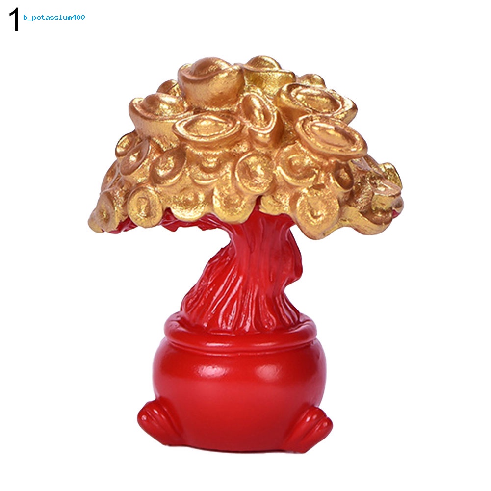 pota-mini-resin-fortune-tree-chinese-golden-ingot-home-office-desk-landscape-ornament