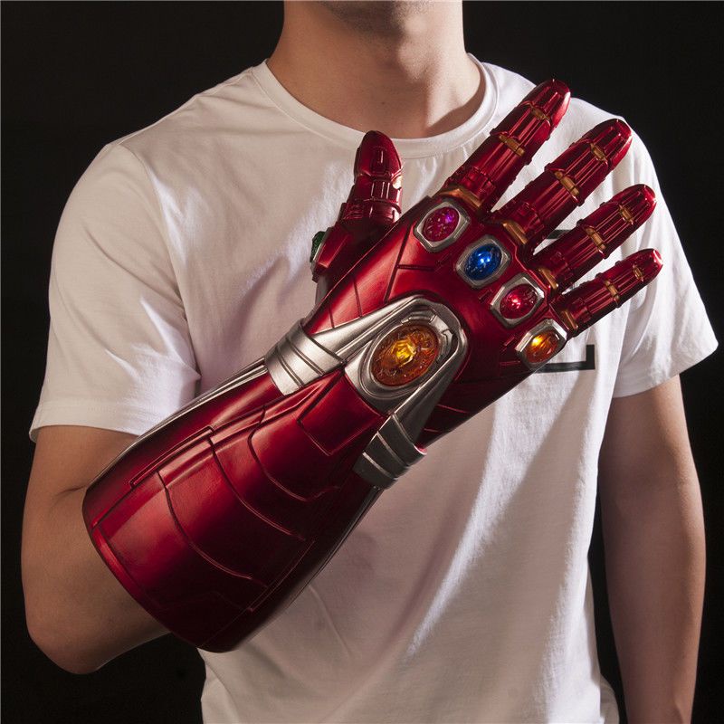 avengers-iron-man-ถุงมือ-movable-gem-เรืองแสงของเล่นเด็ก-thanos-ถุงมือ-retro-สไตล์-props