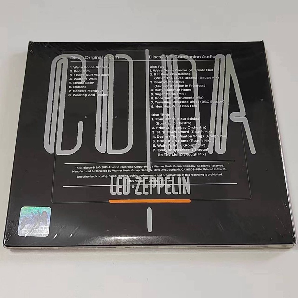 cd-led-zeppelin-coda-อัลบั้ม-3cd-แบรนด์ใหม่ยังไม่ได้รื้อ