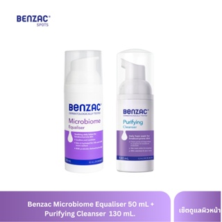 Benzac Purifying Cleanser 130 mL+ Benzac Microbiome Equaliser 50 ml