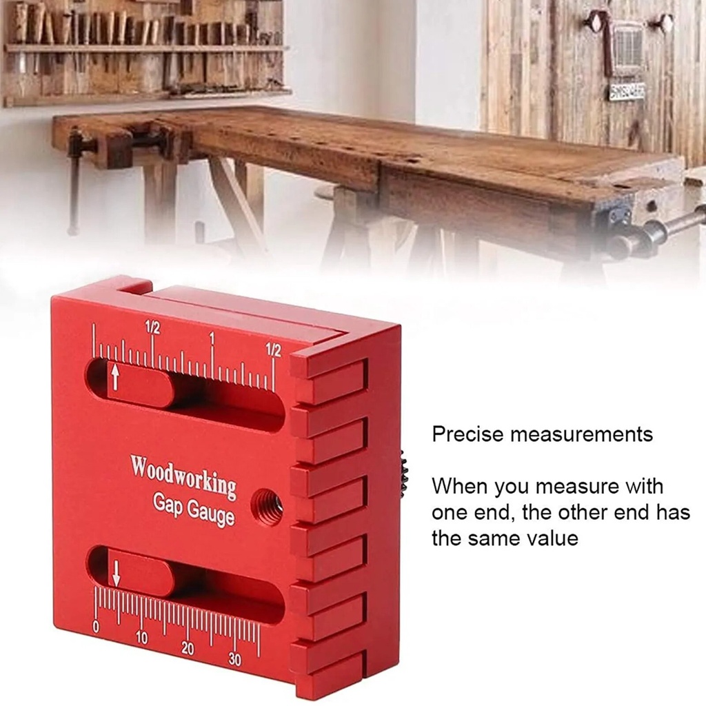 97l Pinion Wood Storage Measuring Gauge Gaps Aluminum Measuring