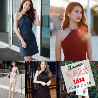 เดรส EL0403 Celina Dress (ลด130 โค้ดWQUCEP) ชุดใส่เที่ยว ชุดออกงาน ชุดเพื่อนเจ้าสาว | Evalynbrand