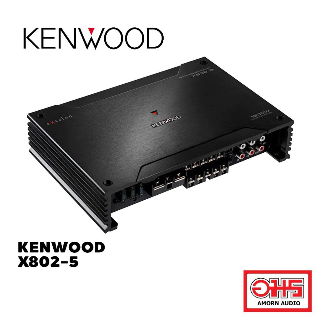 kenwood-x802-5-class-d-5-channel-power-amplifiers-แอมป์-คลาสดีamornaudio-อมรออดิโอ