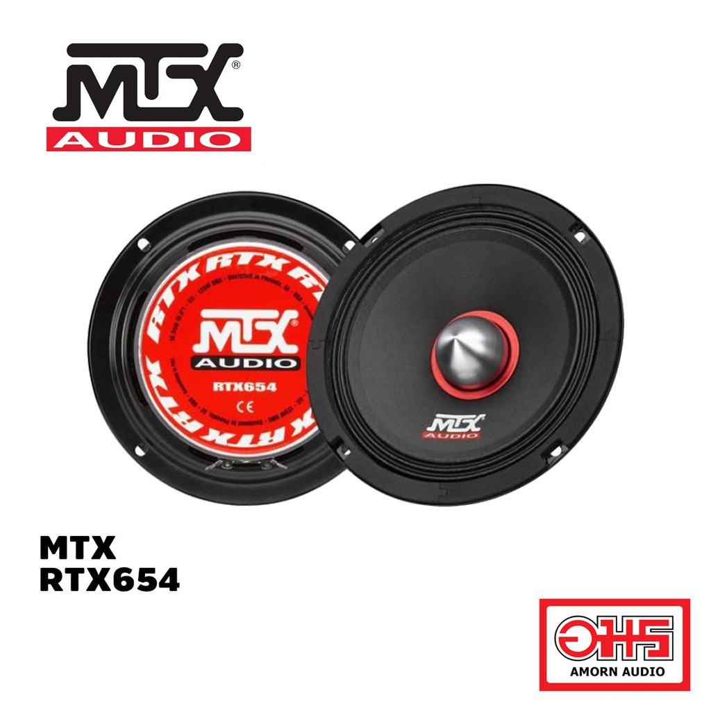 mtx-rtx654-เครื่องเสียงรถยนต์-ลำโพงเสียงกลาง-6-5นิ้ว-1คู่-amornaudio-อมรออดิโอ