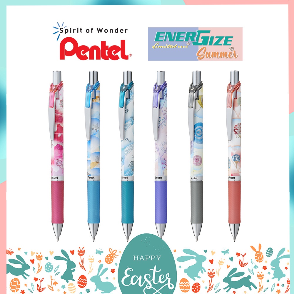 ดินสอกด-pentel-energize-summer-ขนาดหัว-0-5-mm